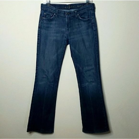 7 for all Mankind | Medallion pocket bootcut jeans size 29 - Picture 6 of 9
